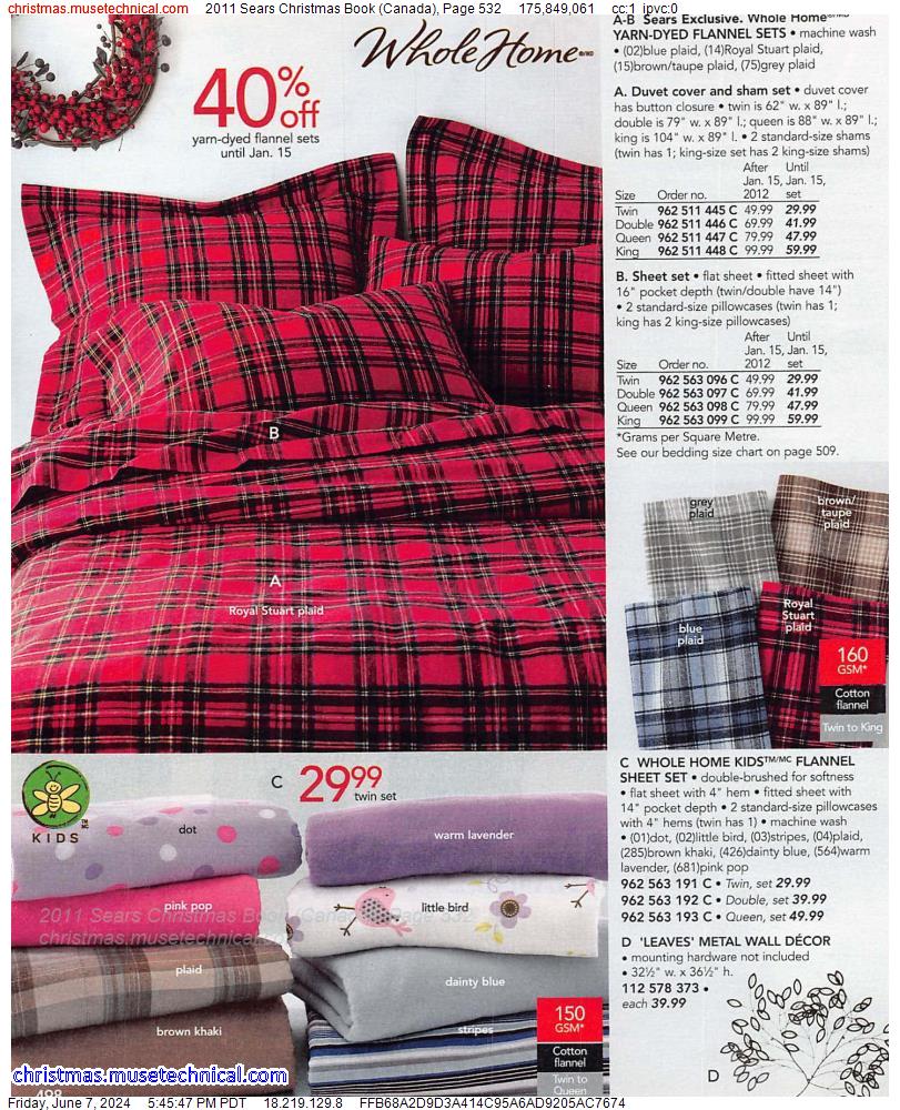 2011 Sears Christmas Book (Canada), Page 532