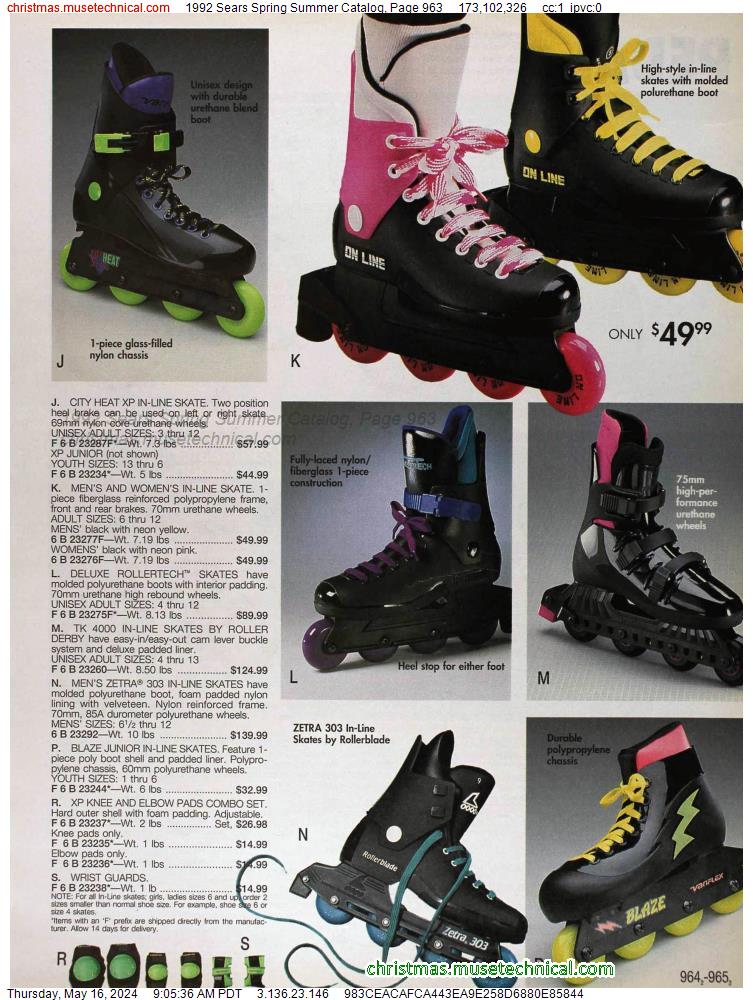 1992 Sears Spring Summer Catalog, Page 963