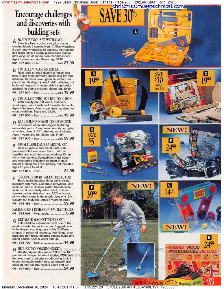 1999 Sears Christmas Book (Canada), Page 983