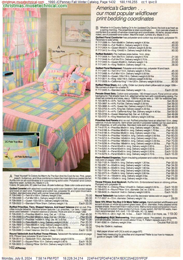 1990 JCPenney Fall Winter Catalog, Page 1432