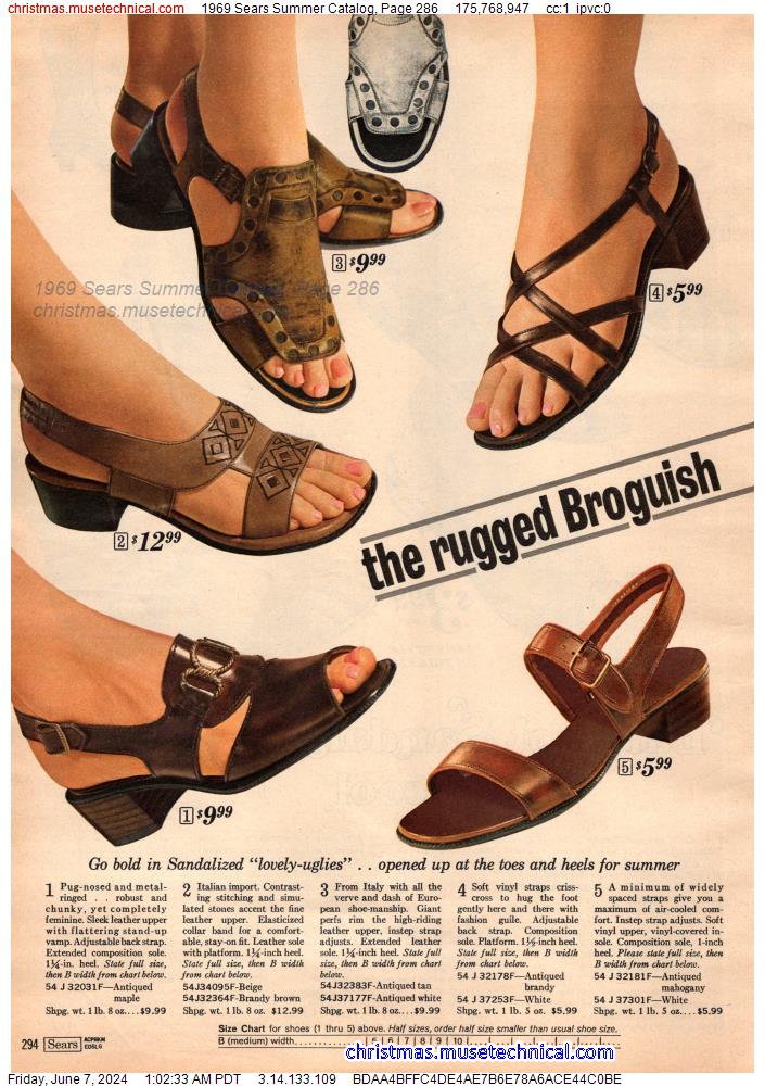 1969 Sears Summer Catalog, Page 286