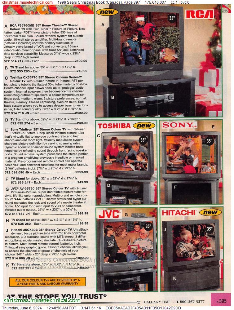 1996 Sears Christmas Book (Canada), Page 397