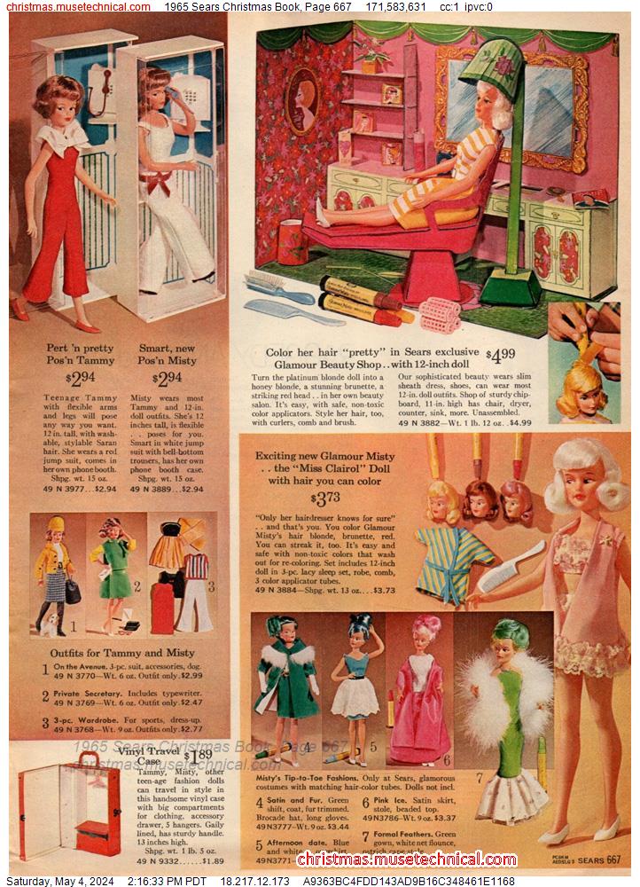 1965 Sears Christmas Book, Page 667