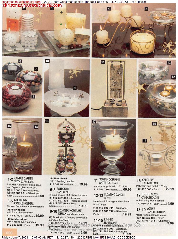 2001 Sears Christmas Book (Canada), Page 626