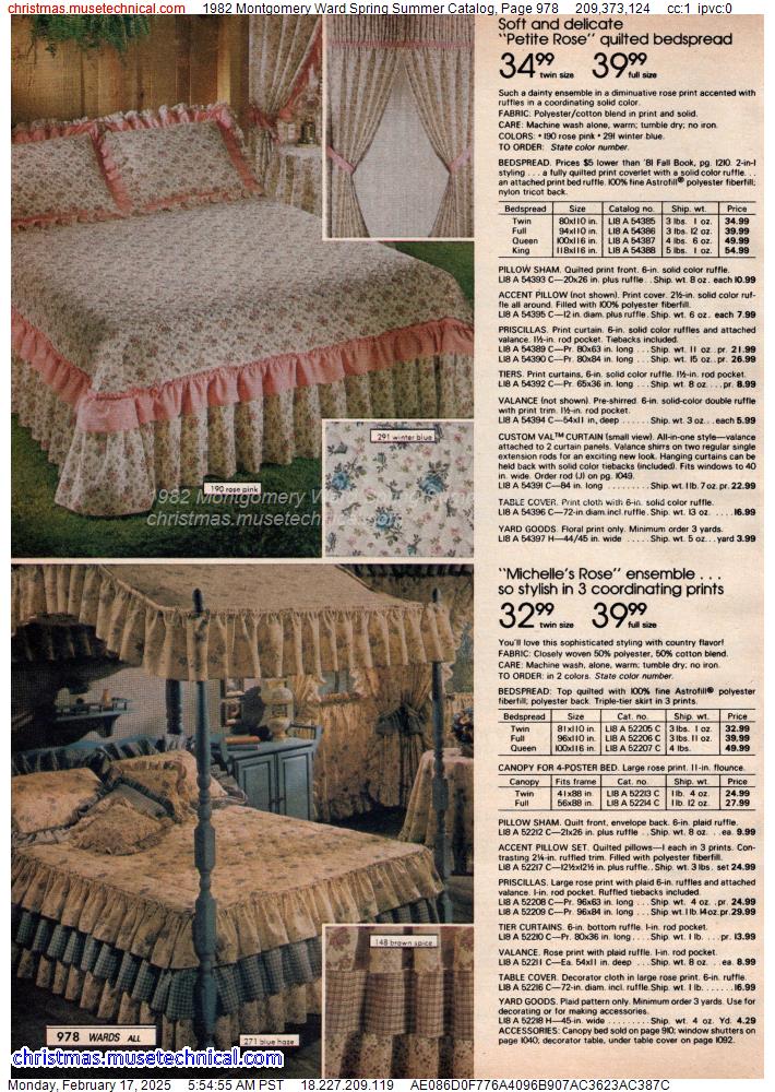 1982 Montgomery Ward Spring Summer Catalog, Page 978