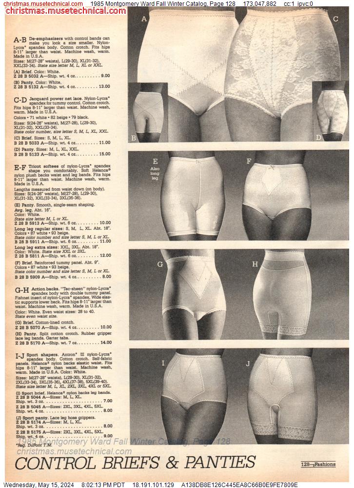 1985 Montgomery Ward Fall Winter Catalog, Page 128