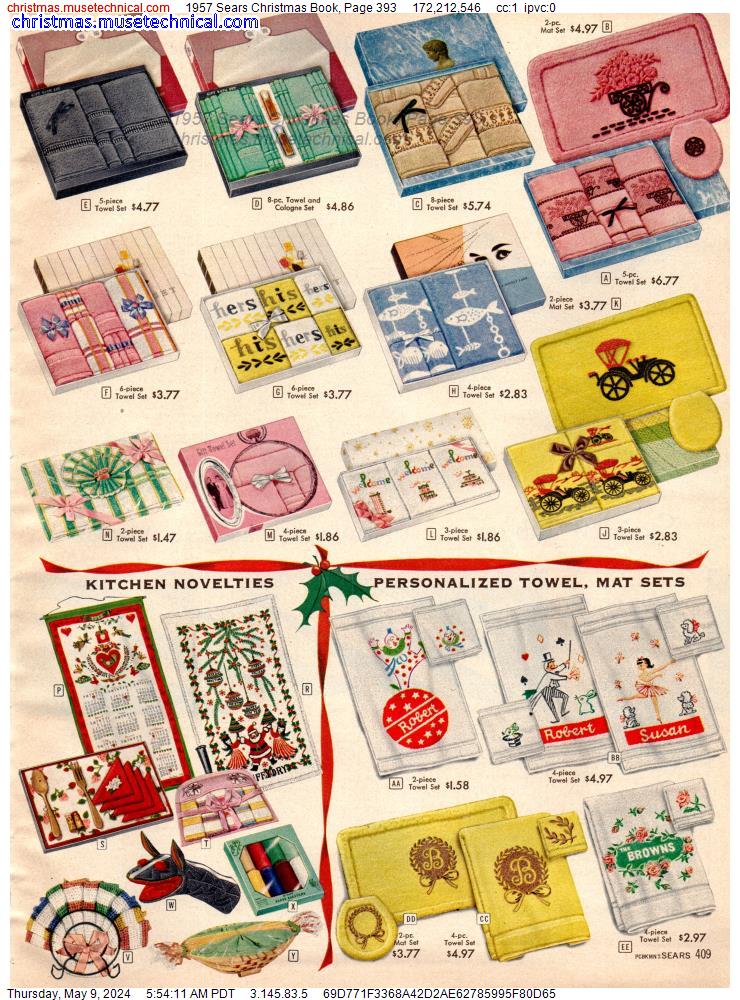 1957 Sears Christmas Book, Page 393