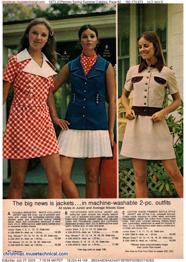 1973 JCPenney Spring Summer Catalog, Page 92