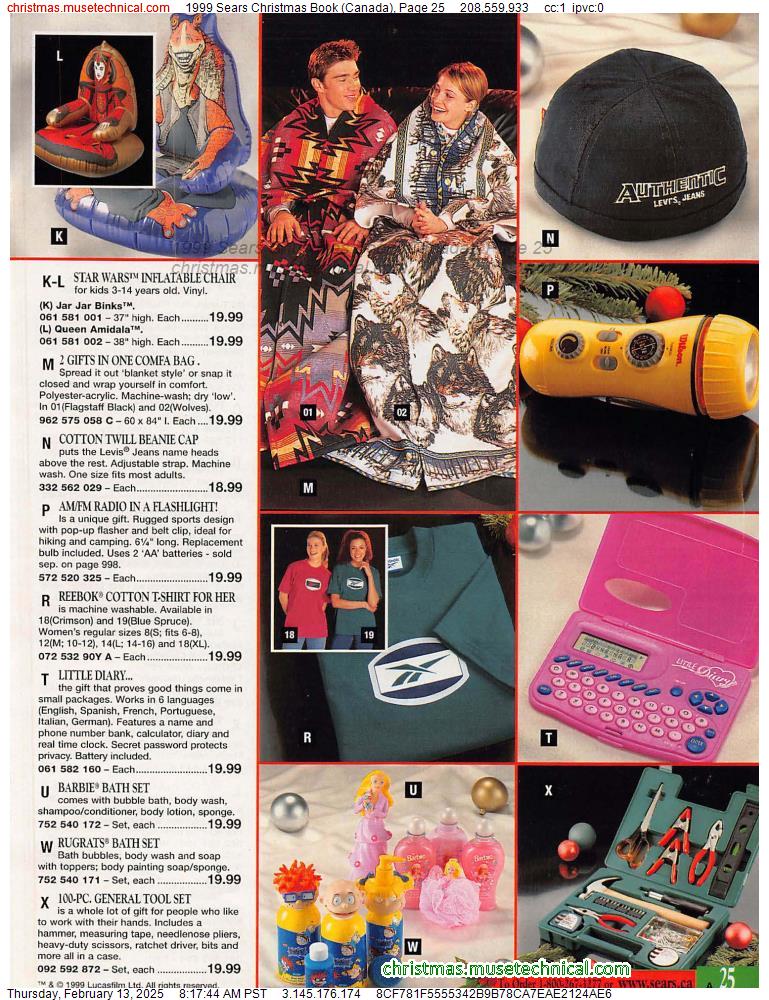 1999 Sears Christmas Book (Canada), Page 25