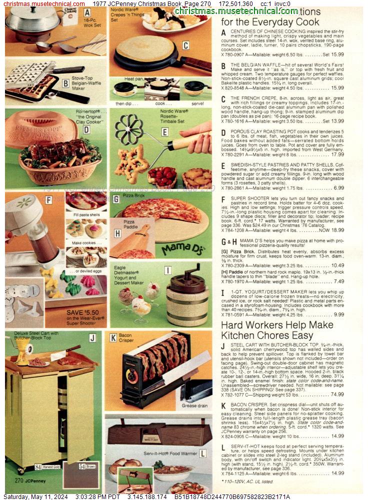 1977 JCPenney Christmas Book, Page 270