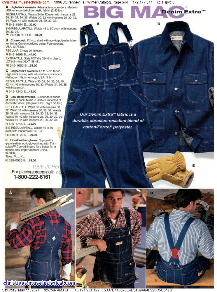 1996 JCPenney Fall Winter Catalog, Page 544