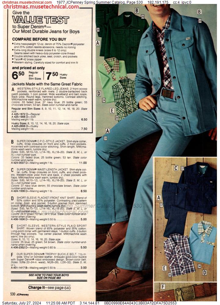 1977 JCPenney Spring Summer Catalog, Page 530