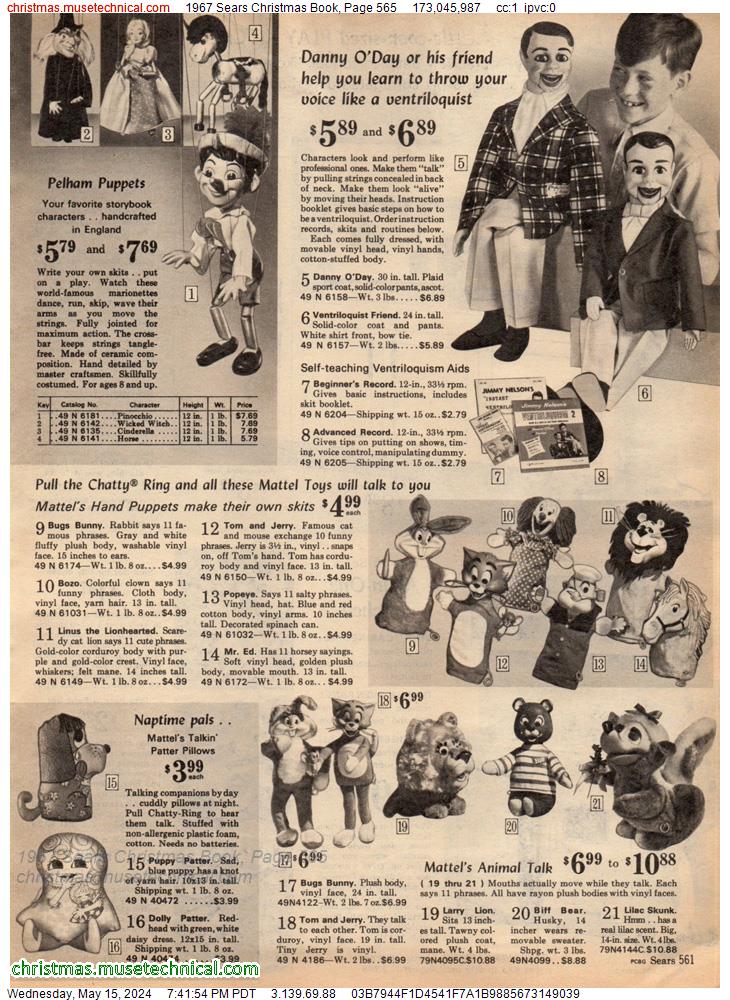 1967 Sears Christmas Book, Page 565