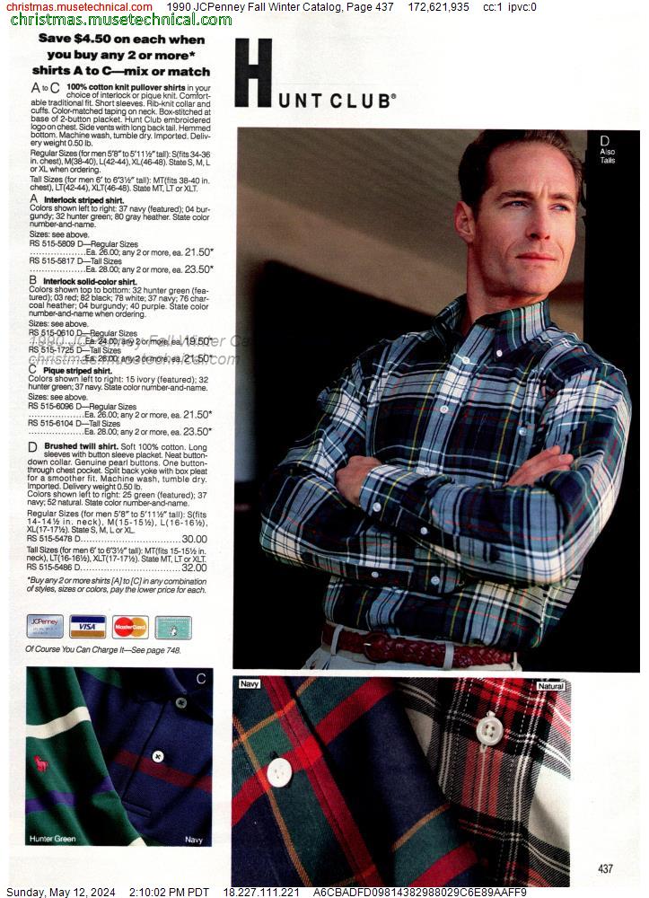 1990 JCPenney Fall Winter Catalog, Page 437