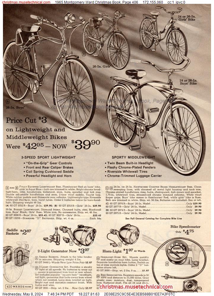 1965 Montgomery Ward Christmas Book, Page 406