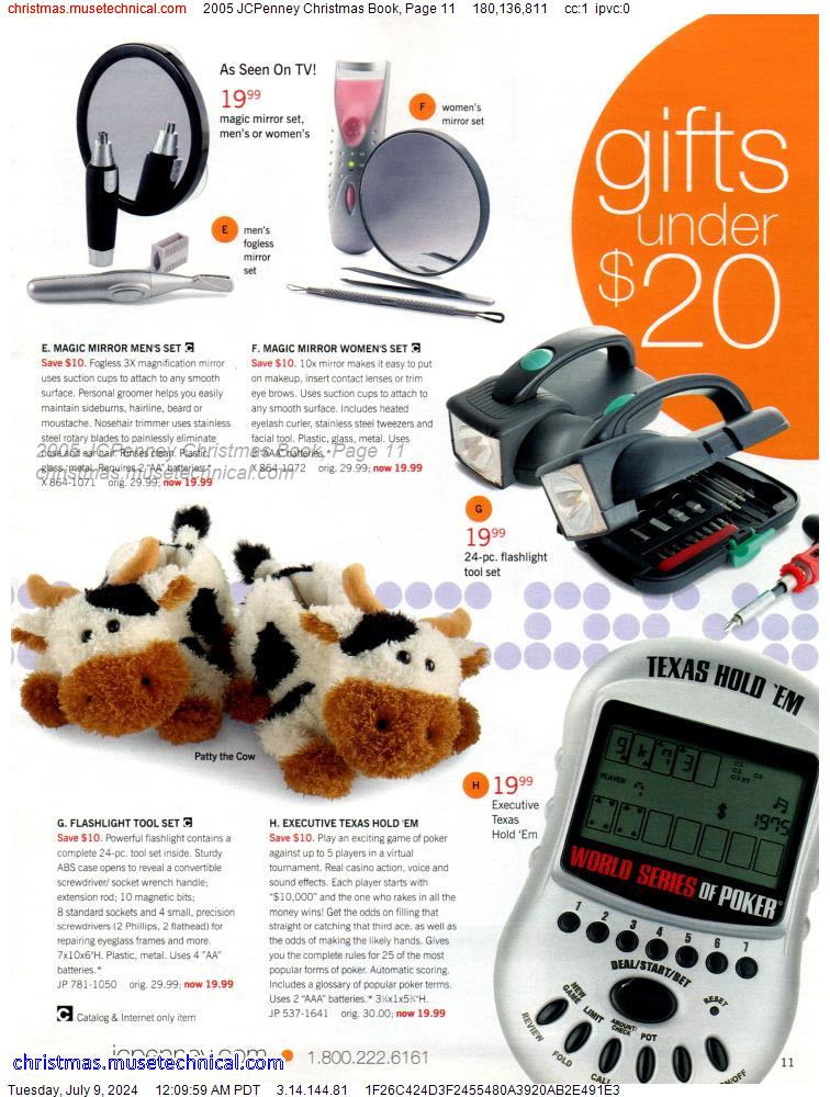 2005 JCPenney Christmas Book, Page 11