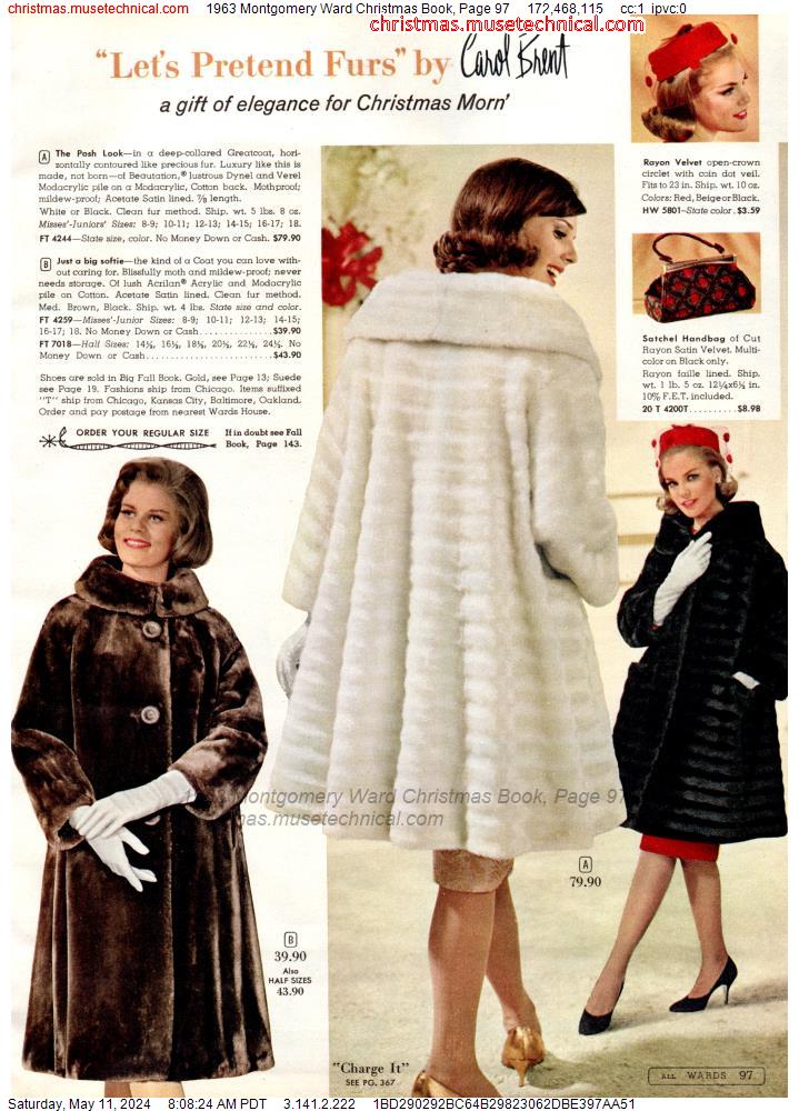 1963 Montgomery Ward Christmas Book, Page 97