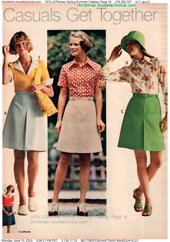 1974 JCPenney Spring Summer Catalog, Page 16