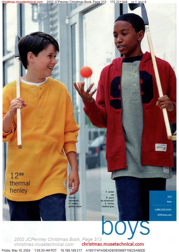 2002 JCPenney Christmas Book, Page 313