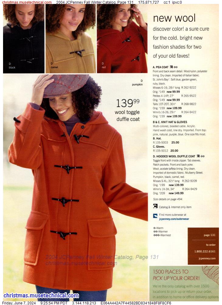 2004 JCPenney Fall Winter Catalog, Page 131