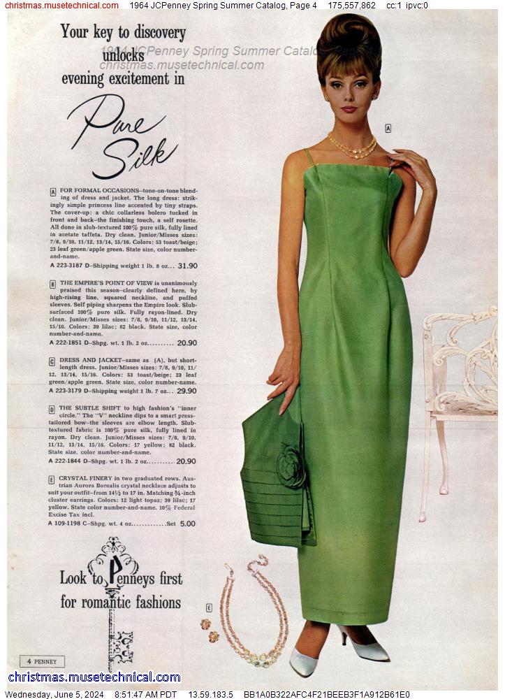 1964 JCPenney Spring Summer Catalog, Page 4