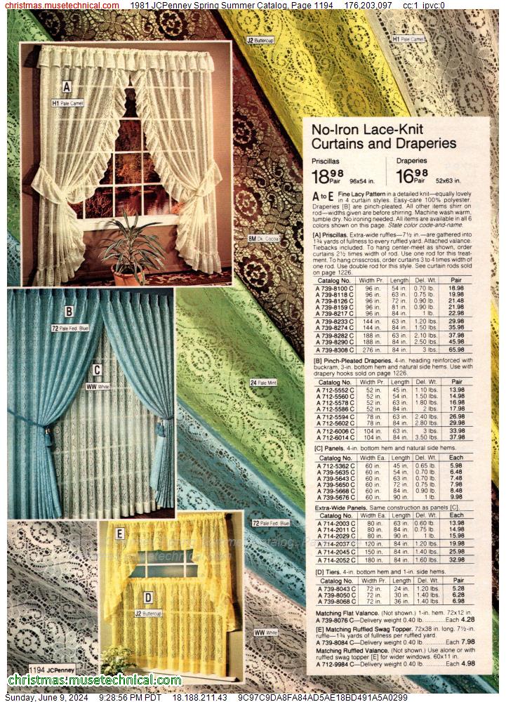 1981 JCPenney Spring Summer Catalog, Page 1194