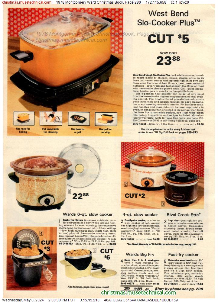 1978 Montgomery Ward Christmas Book, Page 280