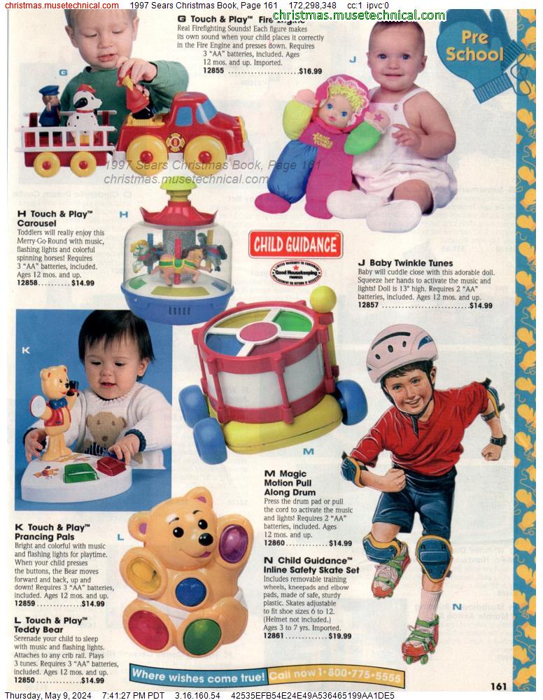 1997 Sears Christmas Book, Page 161