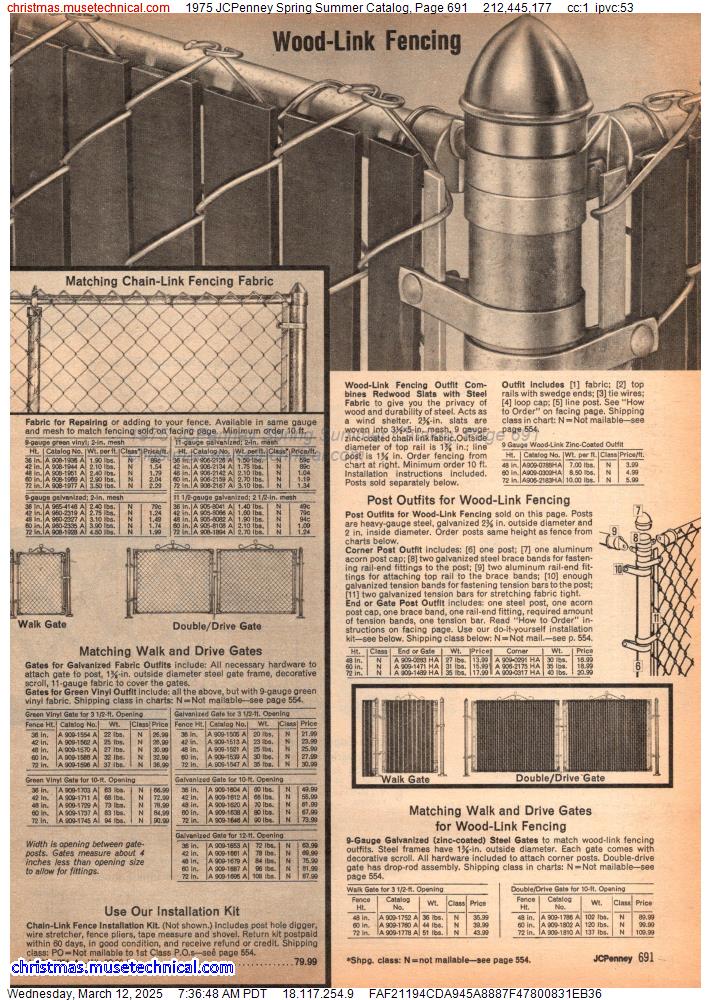 1975 JCPenney Spring Summer Catalog, Page 691