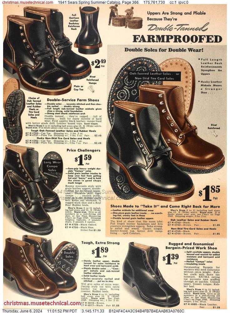 1941 Sears Spring Summer Catalog, Page 366