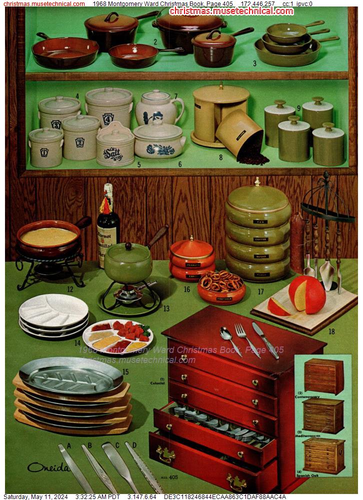 1968 Montgomery Ward Christmas Book, Page 405