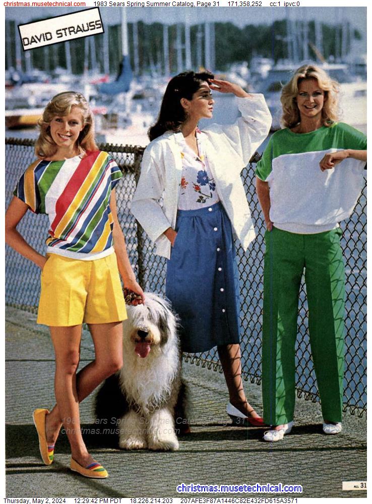 1983 Sears Spring Summer Catalog, Page 31