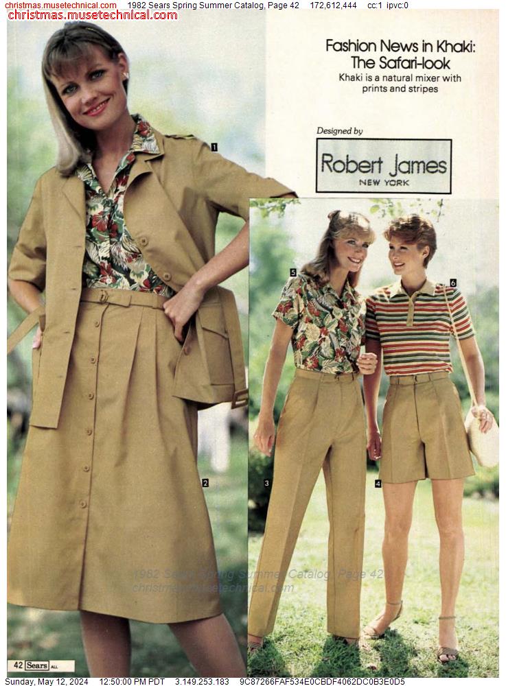 1982 Sears Spring Summer Catalog, Page 42
