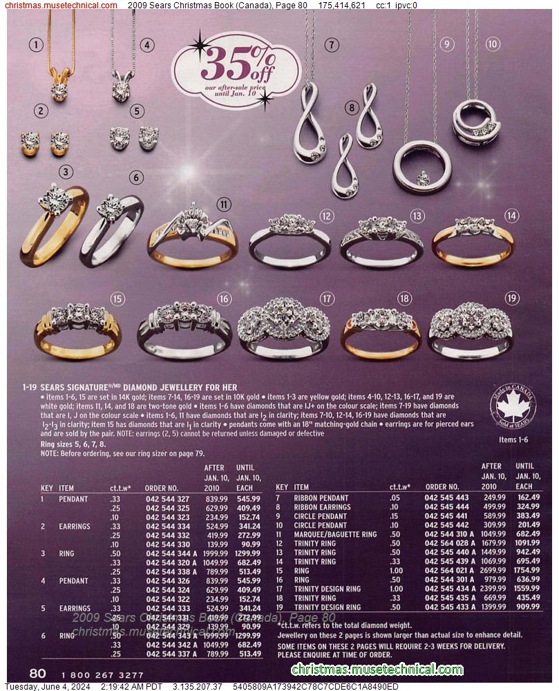 2009 Sears Christmas Book (Canada), Page 80