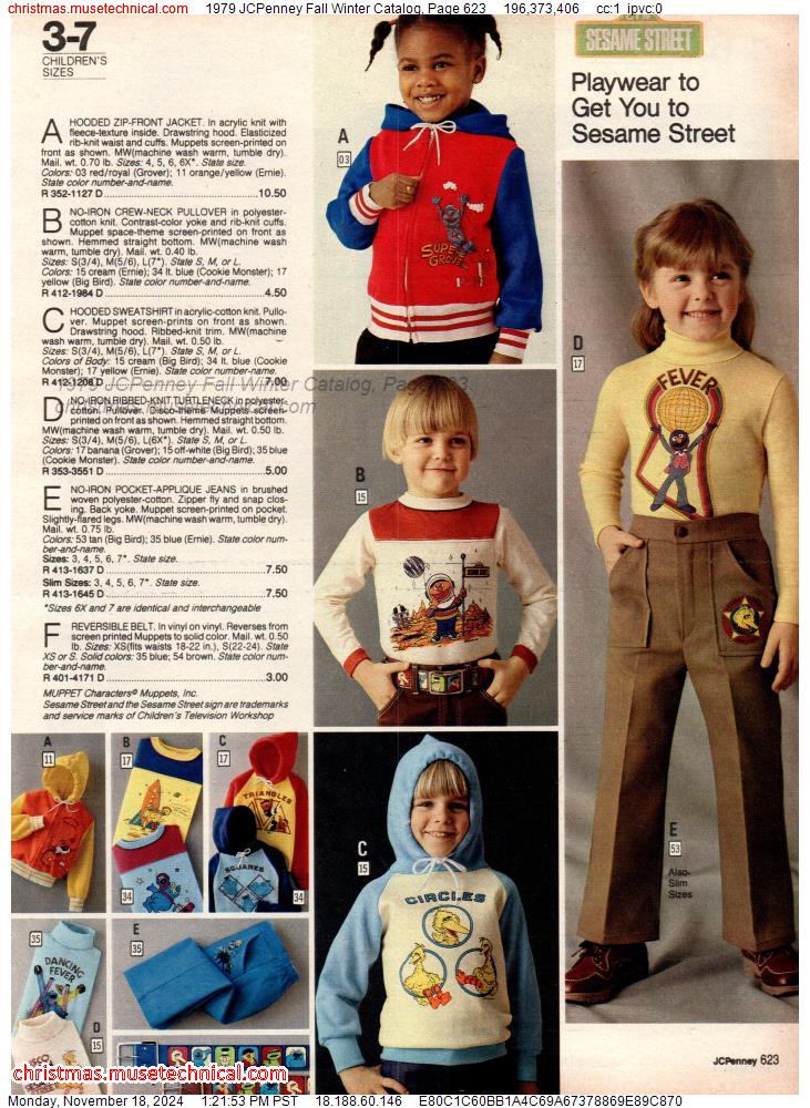 1979 JCPenney Fall Winter Catalog, Page 623