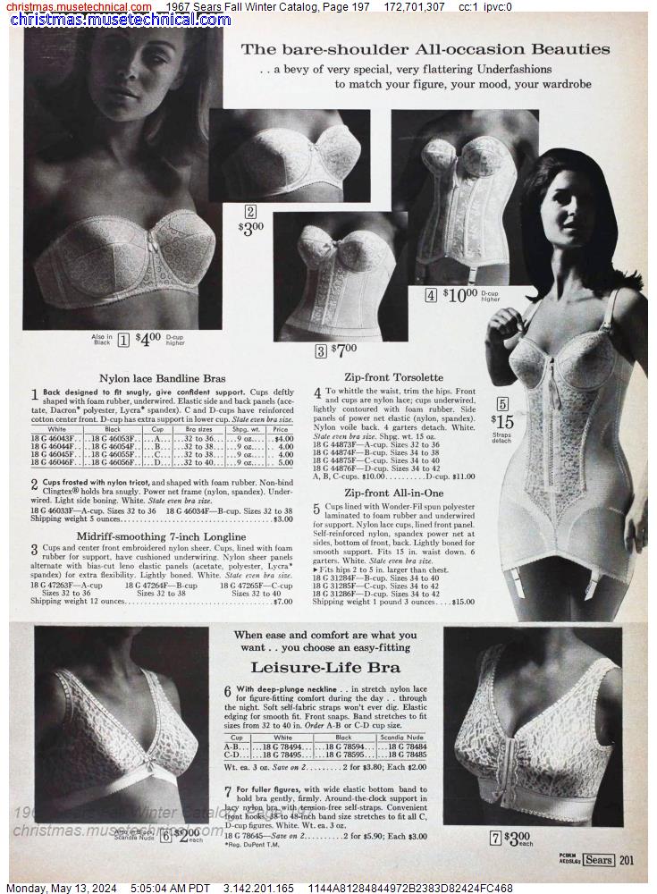 1967 Sears Fall Winter Catalog, Page 197