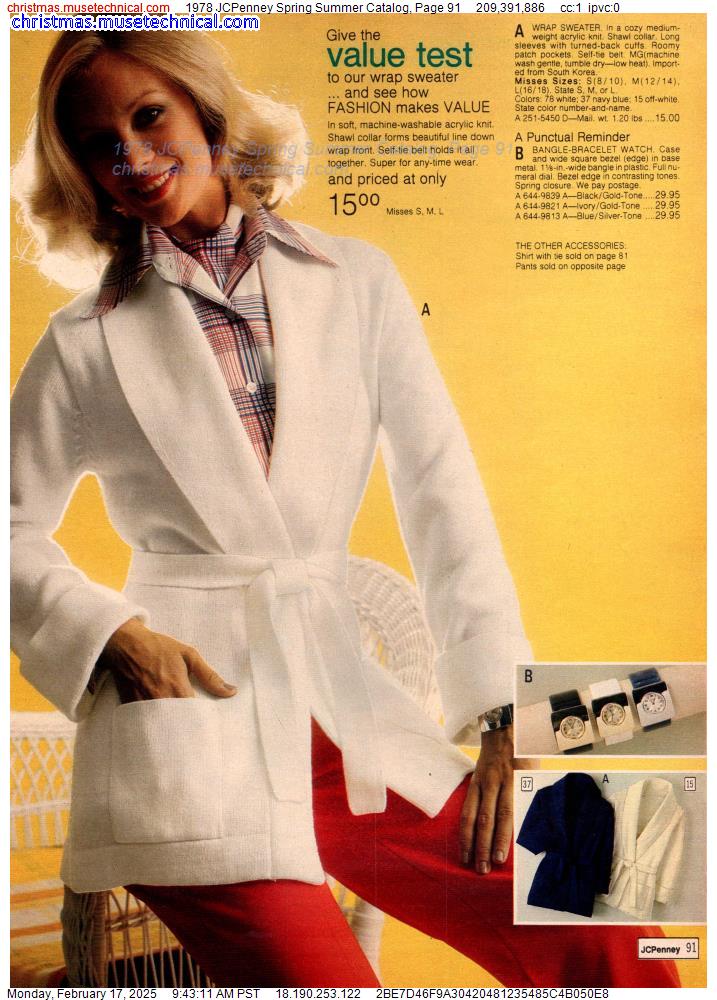 1978 JCPenney Spring Summer Catalog, Page 91