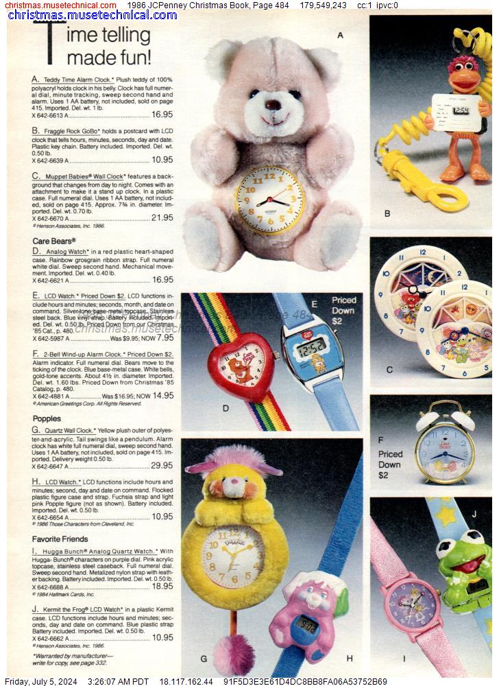 1986 JCPenney Christmas Book, Page 484