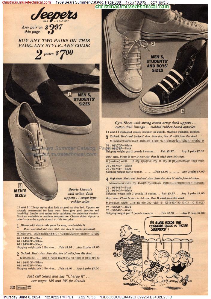 1969 Sears Summer Catalog, Page 300