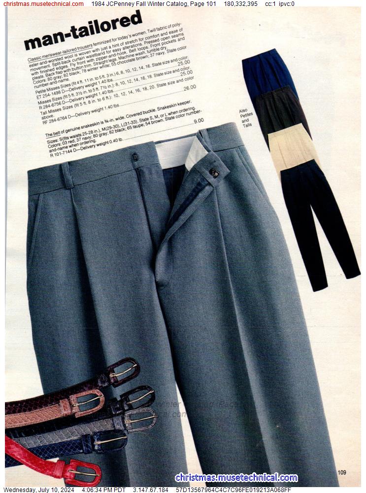 1984 JCPenney Fall Winter Catalog, Page 101