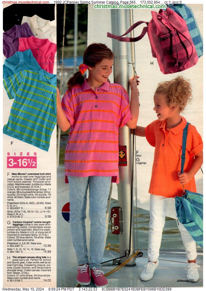 1992 JCPenney Spring Summer Catalog, Page 565