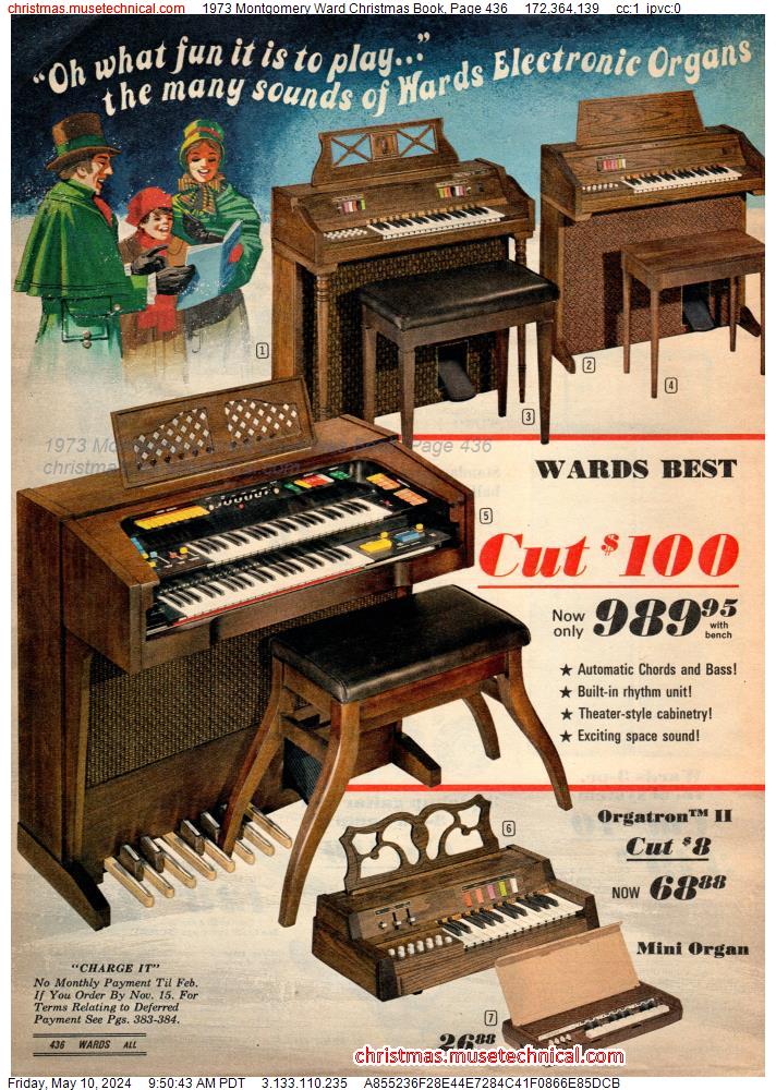 1973 Montgomery Ward Christmas Book, Page 436