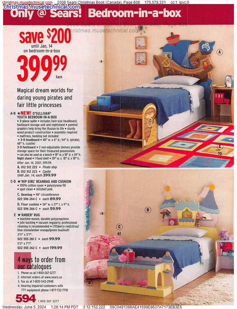 2006 Sears Christmas Book (Canada), Page 608