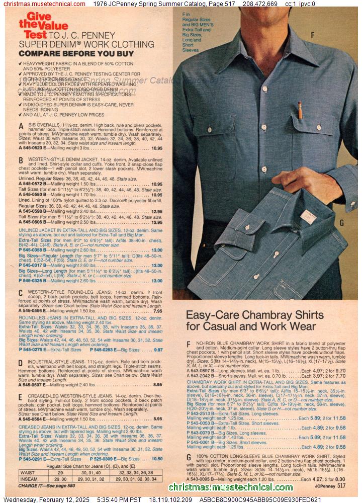 1976 JCPenney Spring Summer Catalog, Page 517