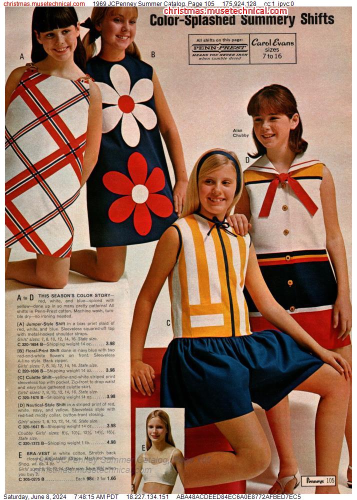 1969 JCPenney Summer Catalog, Page 105