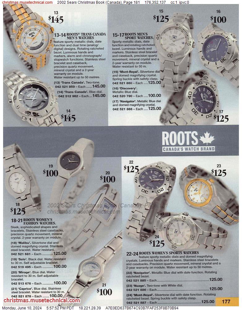 2002 Sears Christmas Book (Canada), Page 181