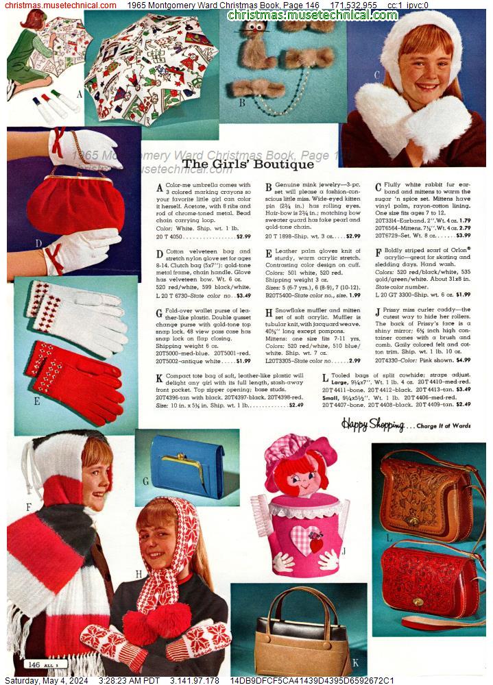 1965 Montgomery Ward Christmas Book, Page 146