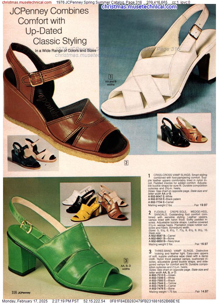 1976 JCPenney Spring Summer Catalog, Page 316