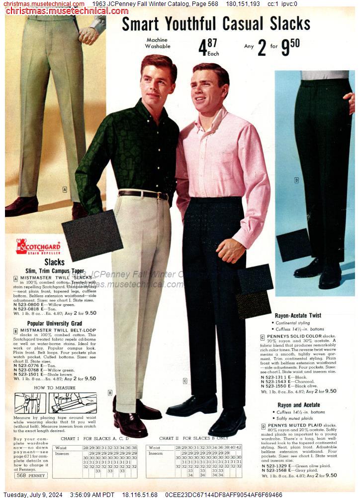 1963 JCPenney Fall Winter Catalog, Page 568