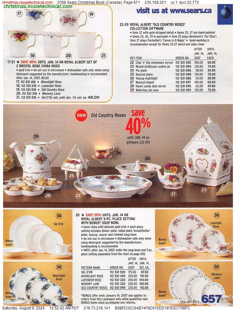 2006 Sears Christmas Book (Canada), Page 671